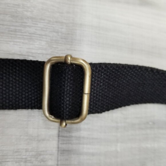 ✅Harris Tweed & Canvas Adjustable Crossbody Bag Hand Woven Black Pink Plaid - Picture 11 of 11